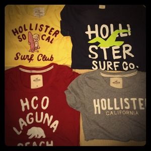 Hollister shirt lot