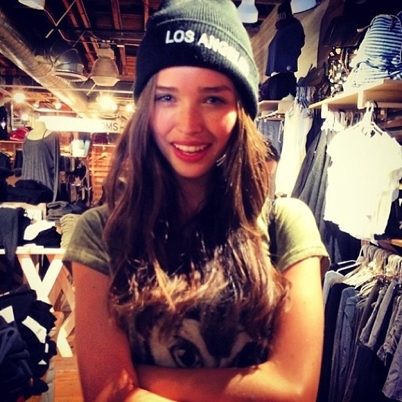 Brandy Melville Los Angeles Beanie