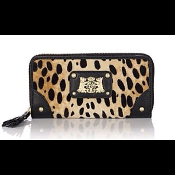 JUICY COUTURE leopard wallet