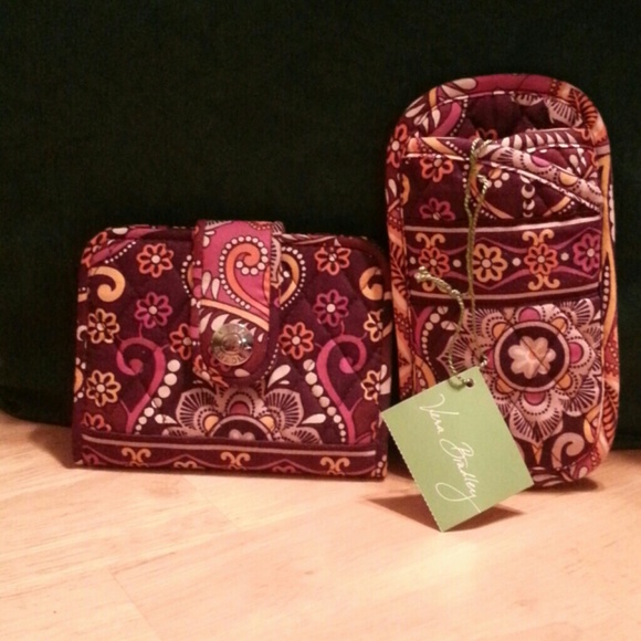 XSOLD LOCALLY Vera Bradley wallet and glasses case