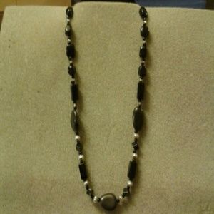 Black & Silver necklace