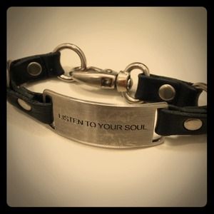 Cynthia H Designs - leather bracelet
