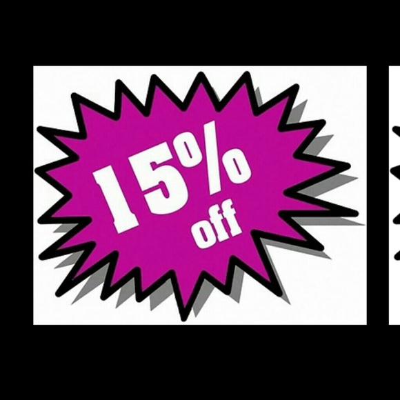 *15 PERCENT OFF BUNDLES