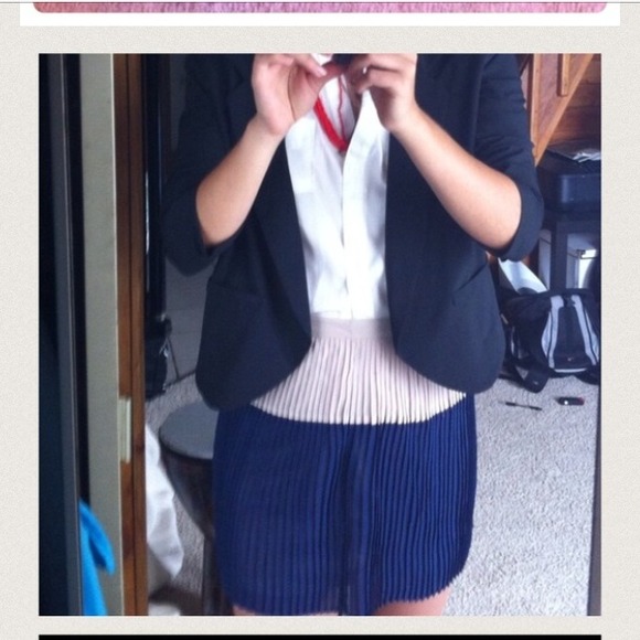 pleated chiffon skirt