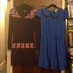 Sweaters and dresses