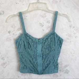 ♡SOLD♡ on vinted Lace Crop Top