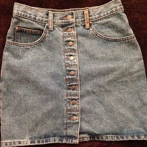 Jean skirt