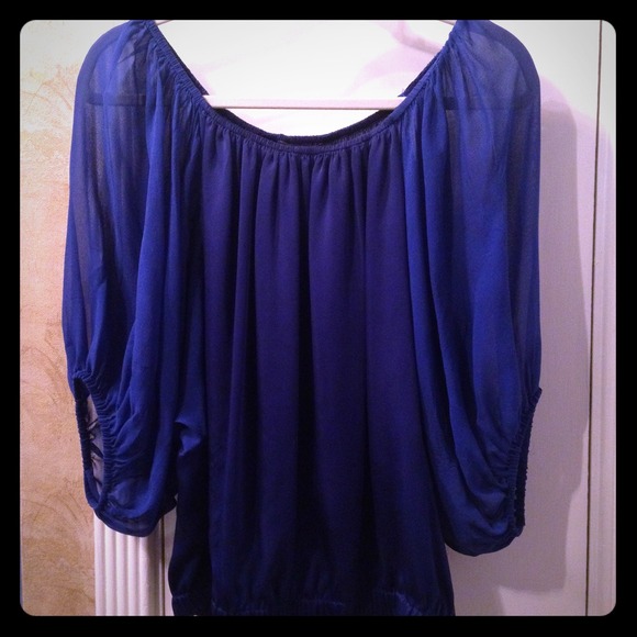 Chiffon and Silk Blouse