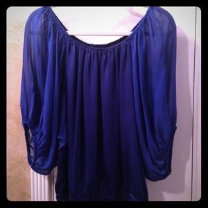 Chiffon and Silk Blouse