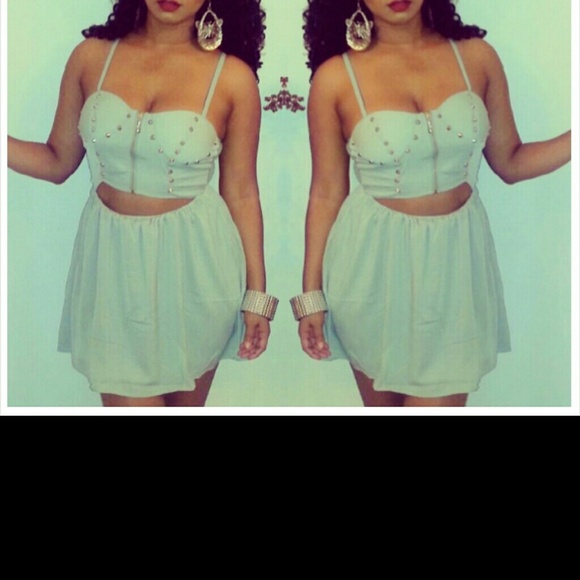 Crop top dress