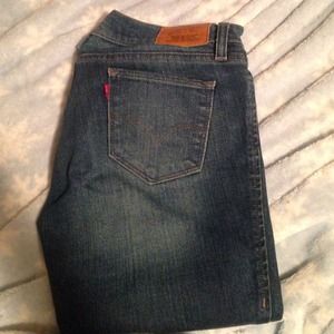 Levi's blue jeans