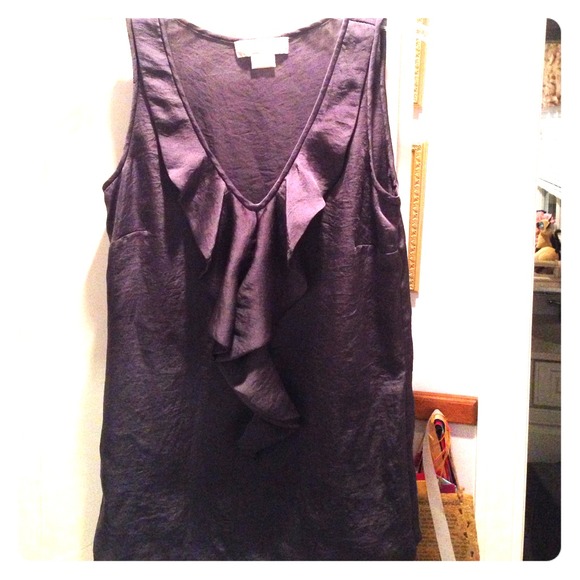 Michael Kors Gray Top - Picture 1 of 3