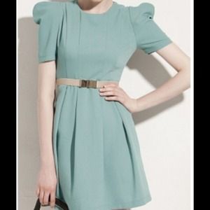 Mint Chiffon dress