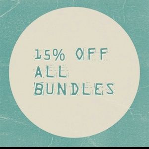 15% OFF ALL BUNDLES