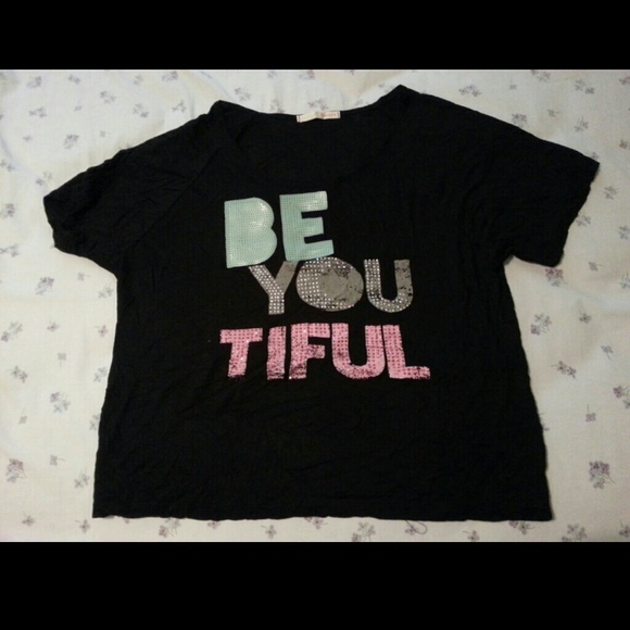 Black casual top
