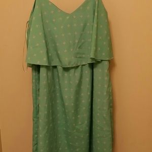 Large Mint cross dress