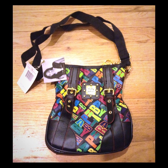 BABYPHAT MULTI COLORED CROSSBODY BAG