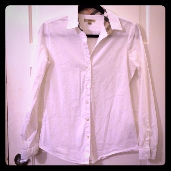 Burberry Tops - NOT FOR SALE Burberry Brit white button down