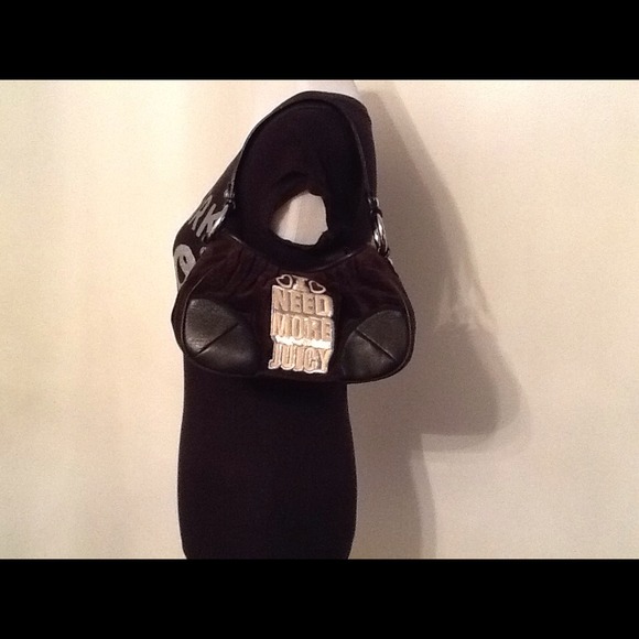 "HP" Juicy Couture "Need More Juicy" Velvet Bag - Picture 4 of 4