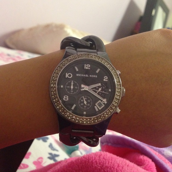 Authentic Ceramic Michael Kors Chain Watch