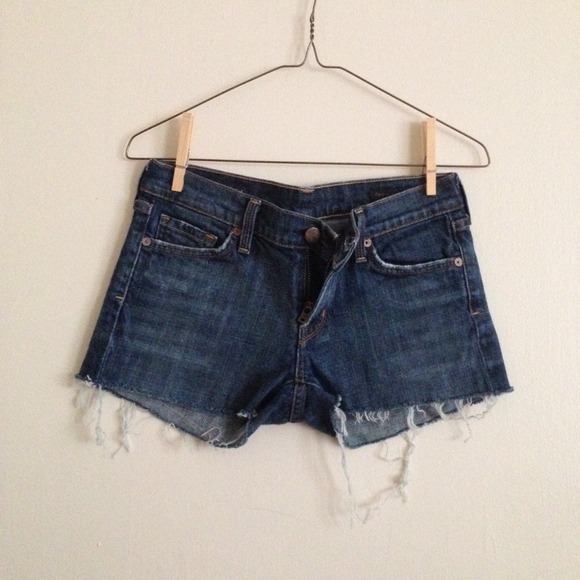 SOLD! Citizens of Humanity Cutoff Shorts Size 27