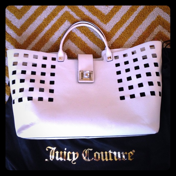 Juicy Couture white bag Authentic