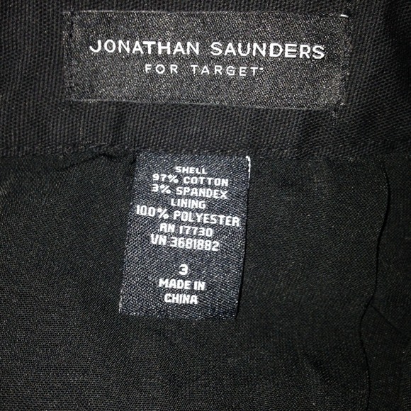 NWOT Jonathan Saunders Target Bodycon Mini Skirt 3 - Picture 3 of 3