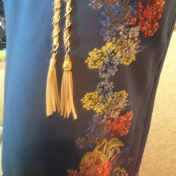 Floral strapless maxi dress - Picture 4 of 4