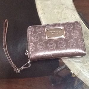Michael Kors wristlet.