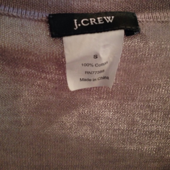 J Crew Sequin 3/4 sleeve Cardigan - Picture 3 of 4