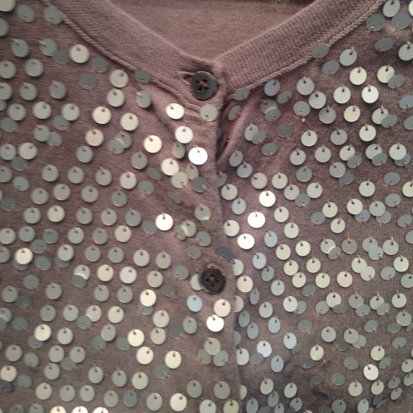 J Crew Sequin 3/4 sleeve Cardigan - Picture 4 of 4
