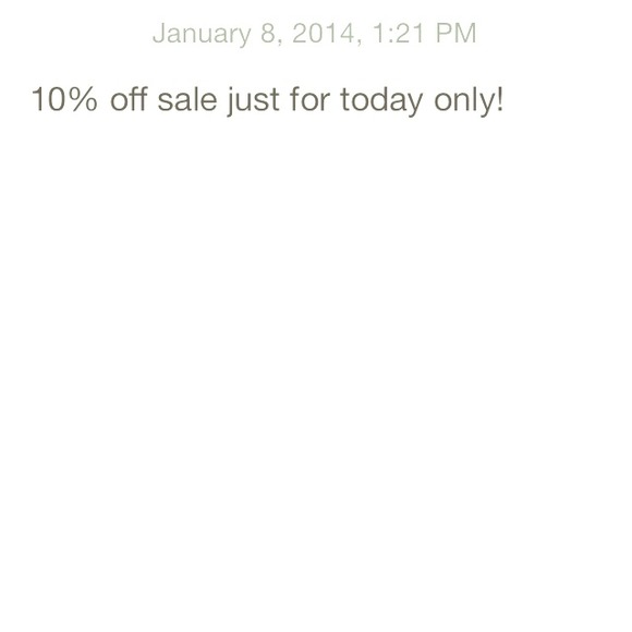 Sale Today only!!!!!!!!!