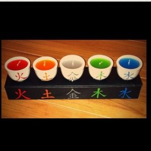 Feng Shui Sake Cup/Candle Set!