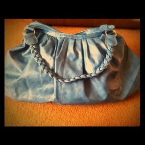 20 x 15 x 5 Sasha blue Handbag, New.