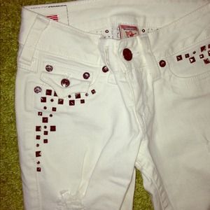 True Religion Julie White Jeans