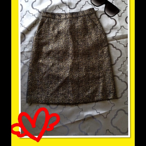tucker for target gold skirt!