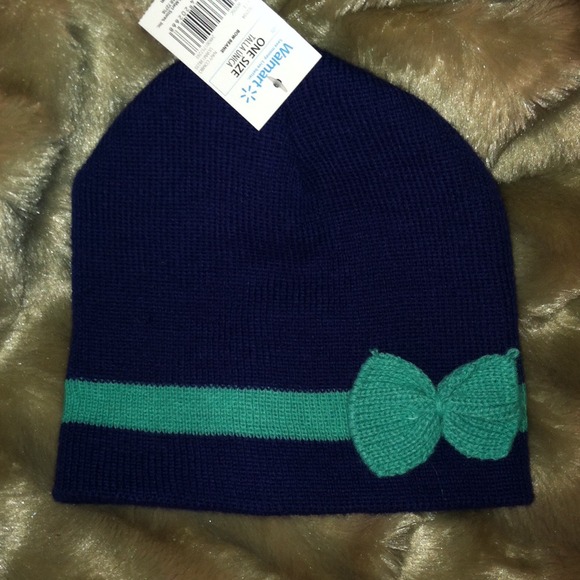 💢SOLD💢🎀Bow beanie hat