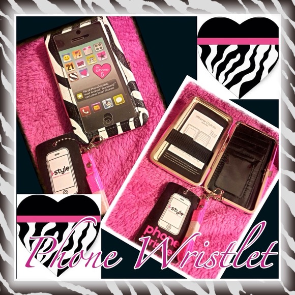 I- Style Other - Black Friday Deal Pink / Zebra I Phone Wallet (1)