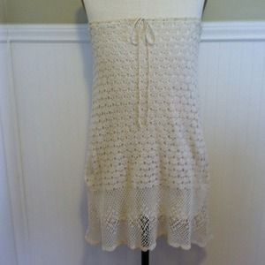 Ralph Lauren white hand crocheted skirt or dress