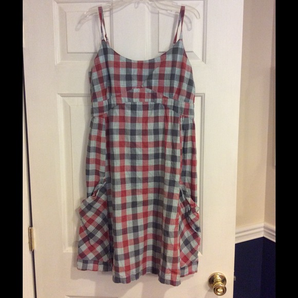 Strappy casual comfy dress with pockets