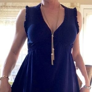 XXBUNDLEDXX  Blue dress. J. Crew