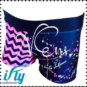 Waistband dance/cheer shorts