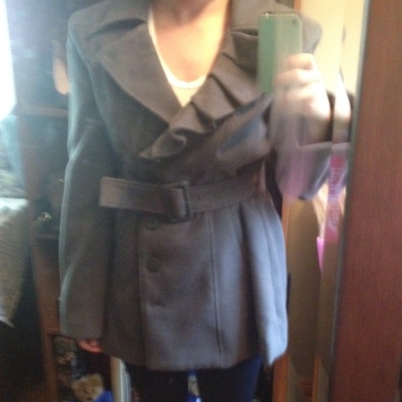 NY & Co Outerwear - Grey Coat⬇️reduced⬇️