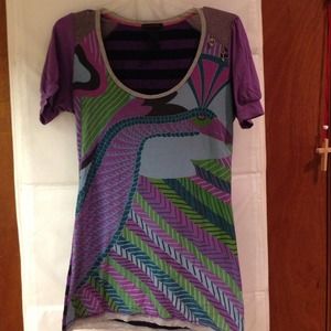 Amazingly colorful Custo Top