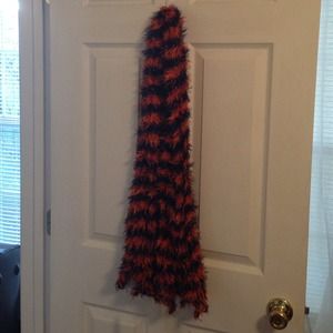 ORANGE AND BLUE SCARF