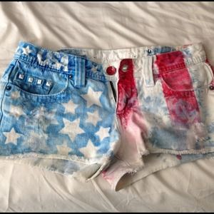 🇺🇸 American Flag Jean Shorts 🇺🇸