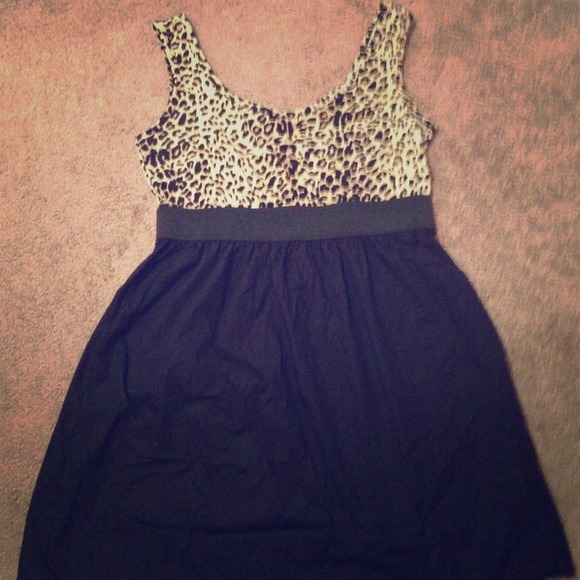 cute leopard print dress