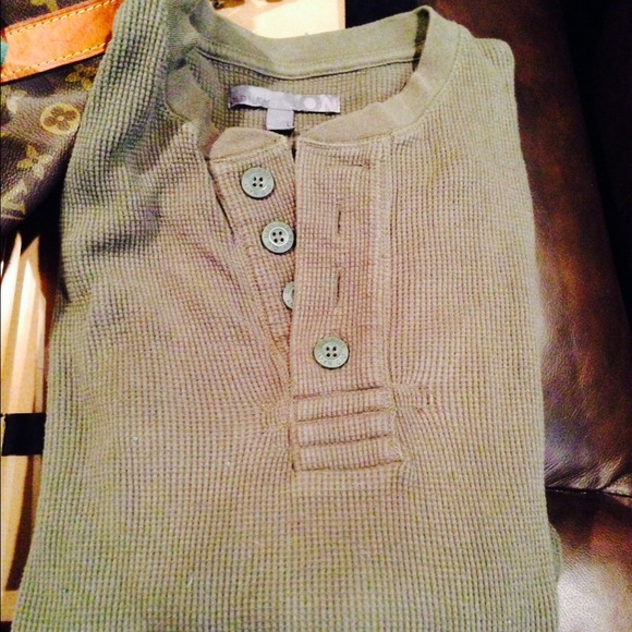 Green sweater men.  Great condition