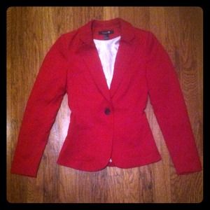 Red Forever 21 Blazer