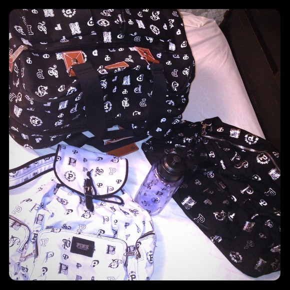 Victoria secret luggage set